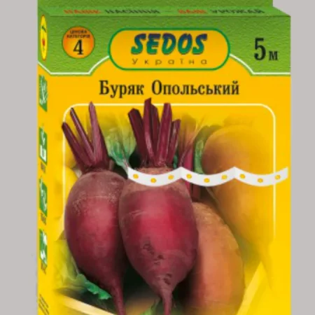 Буряк столовий Опольський на стрічці 5 м.