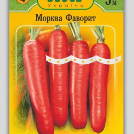 Морква Фаворит на стрічці 5 м.