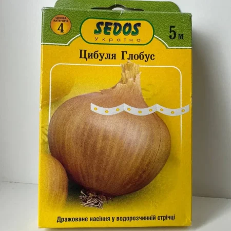Цибуля ріпчаста Глобус на стрічці 5 м.