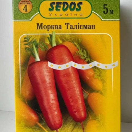 Морква Талісман на стрічці 5 м.